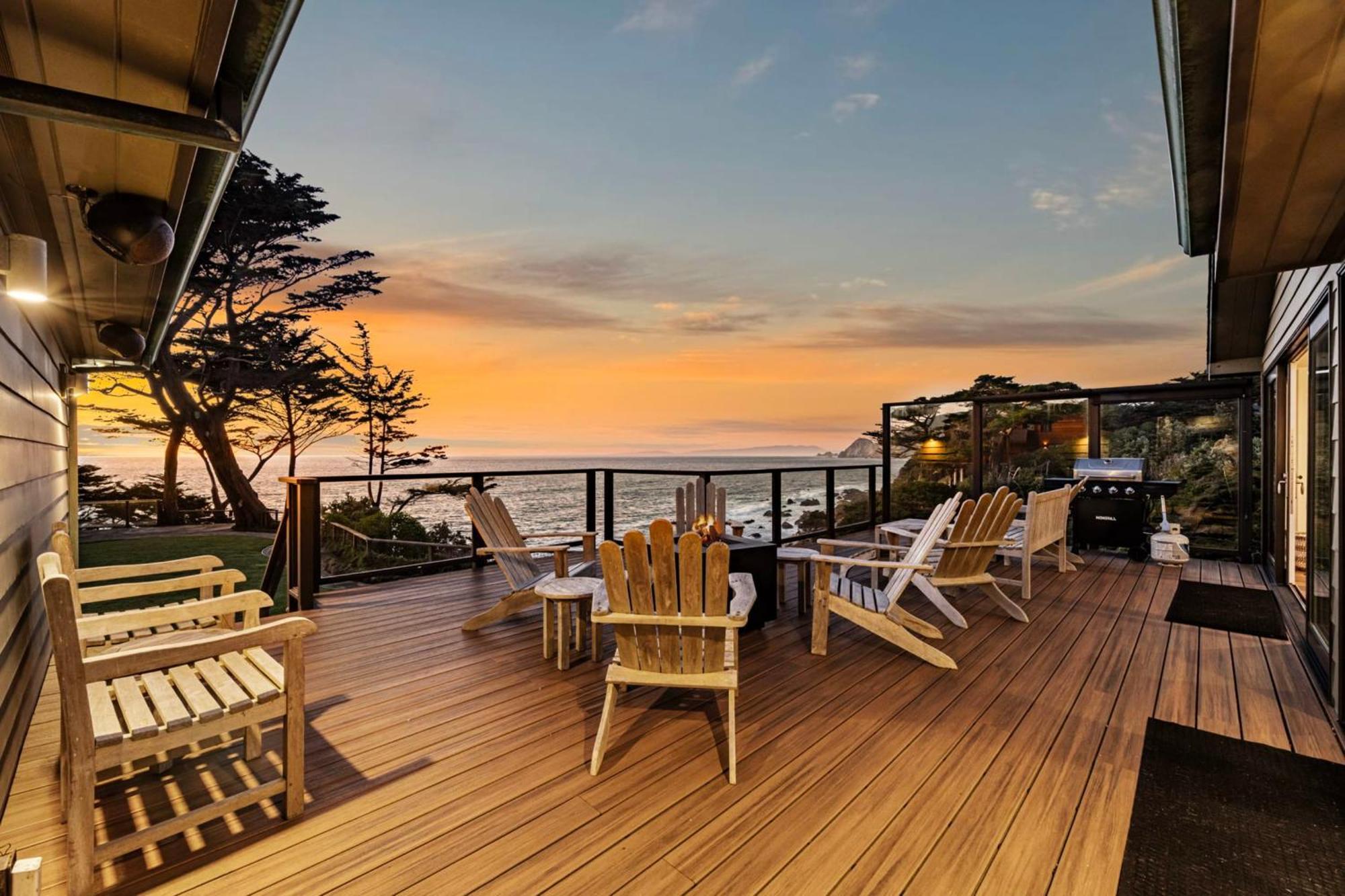 Entire Private Coastal Retreat - Spectacular Ocean Views Whot Tub Villa Montara Kültér fotó