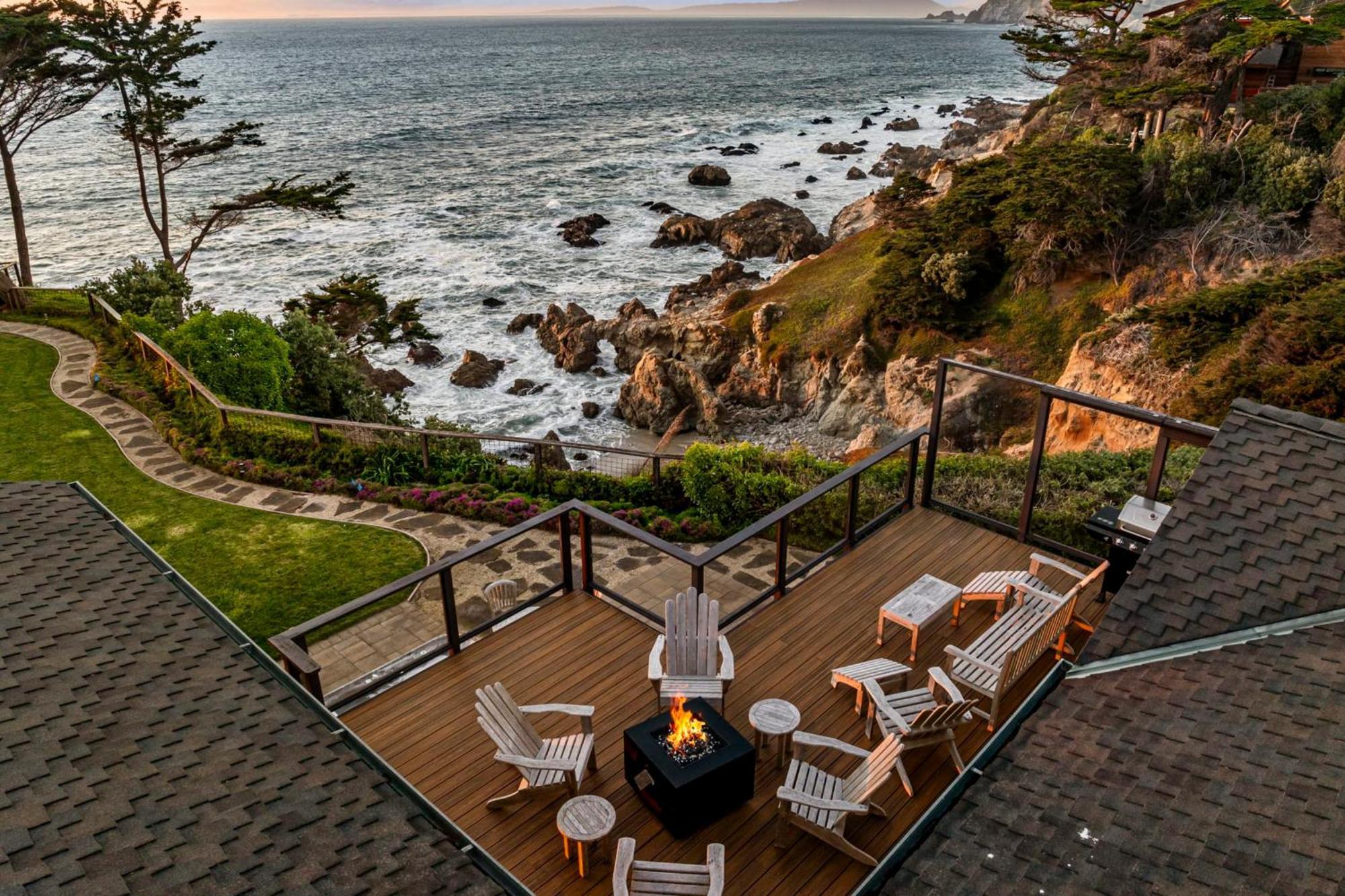 Entire Private Coastal Retreat - Spectacular Ocean Views Whot Tub Villa Montara Kültér fotó