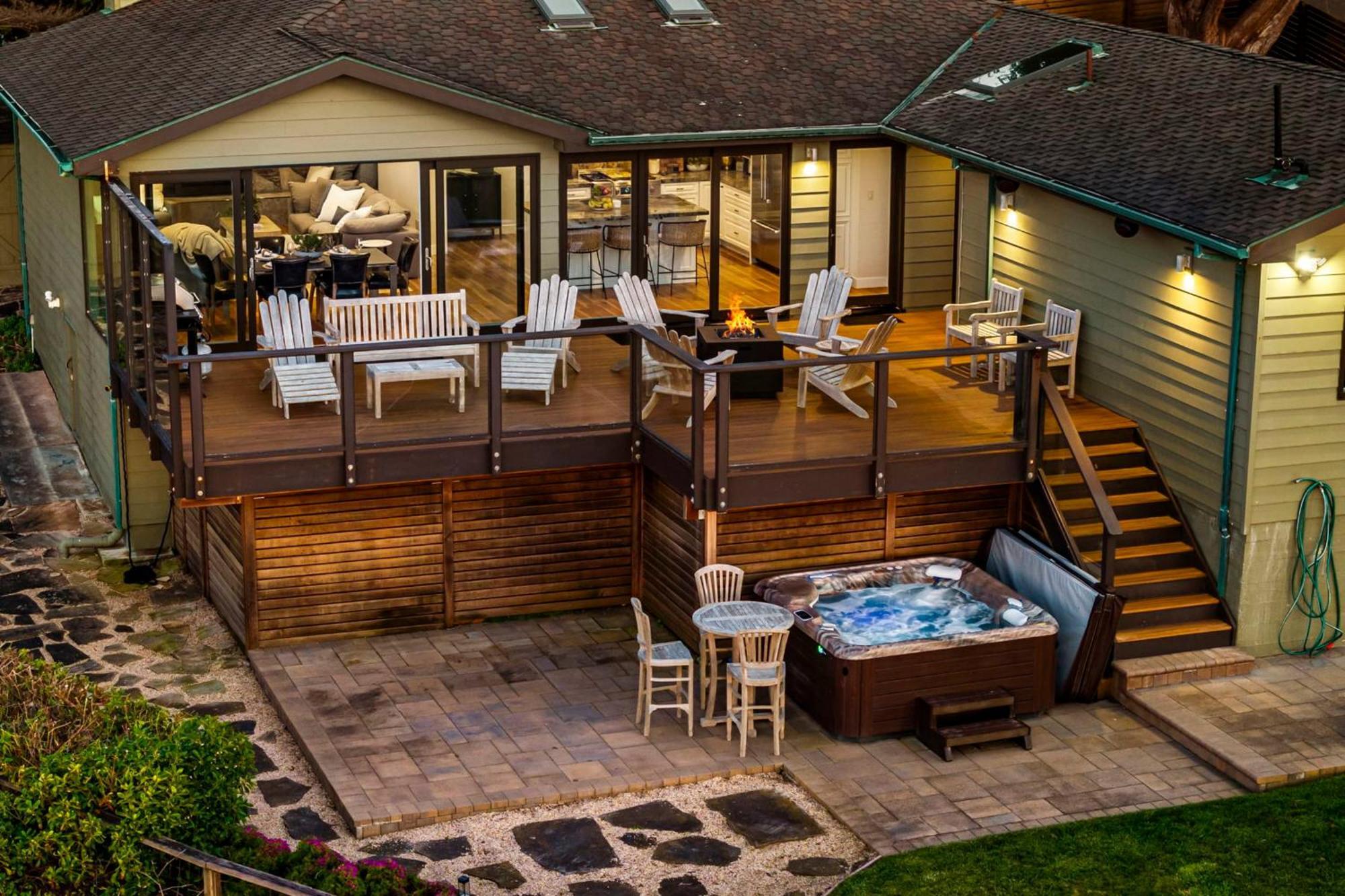 Entire Private Coastal Retreat - Spectacular Ocean Views Whot Tub Villa Montara Kültér fotó